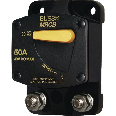 Blue Sea Systems 7146 187 Series DC Circuit Breaker - Surface Mount, 120 Amps