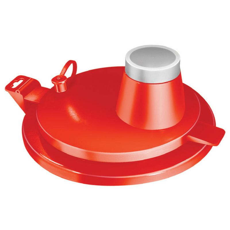 Allway Red 1 gal Snap-On Lid, Pack of 12