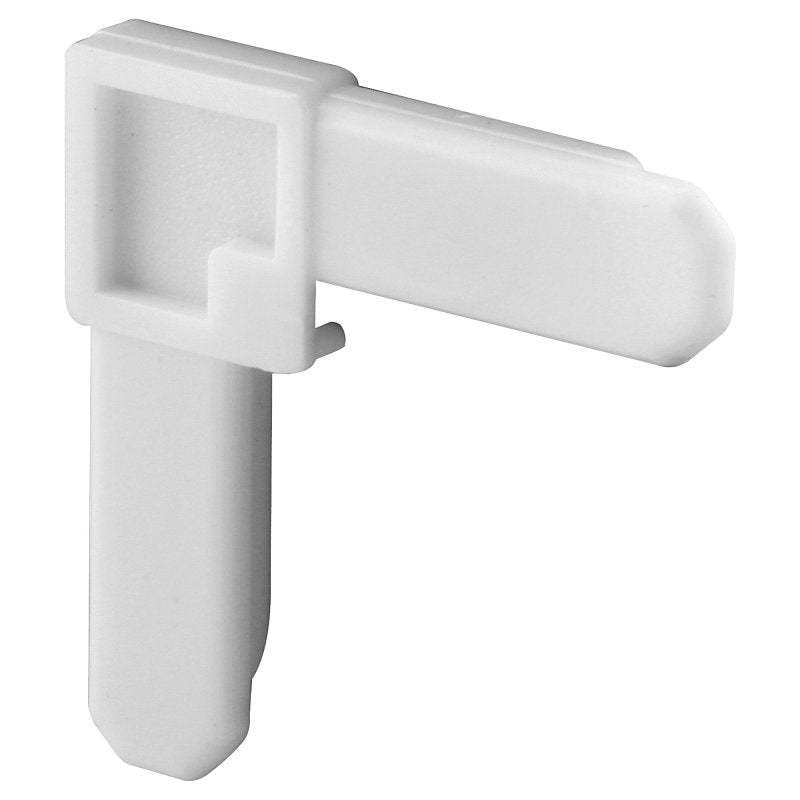 Prime-Line PL 14274 Square Cut Screen Frame Corner, Plastic, White, For: PL14062 Screen Frame