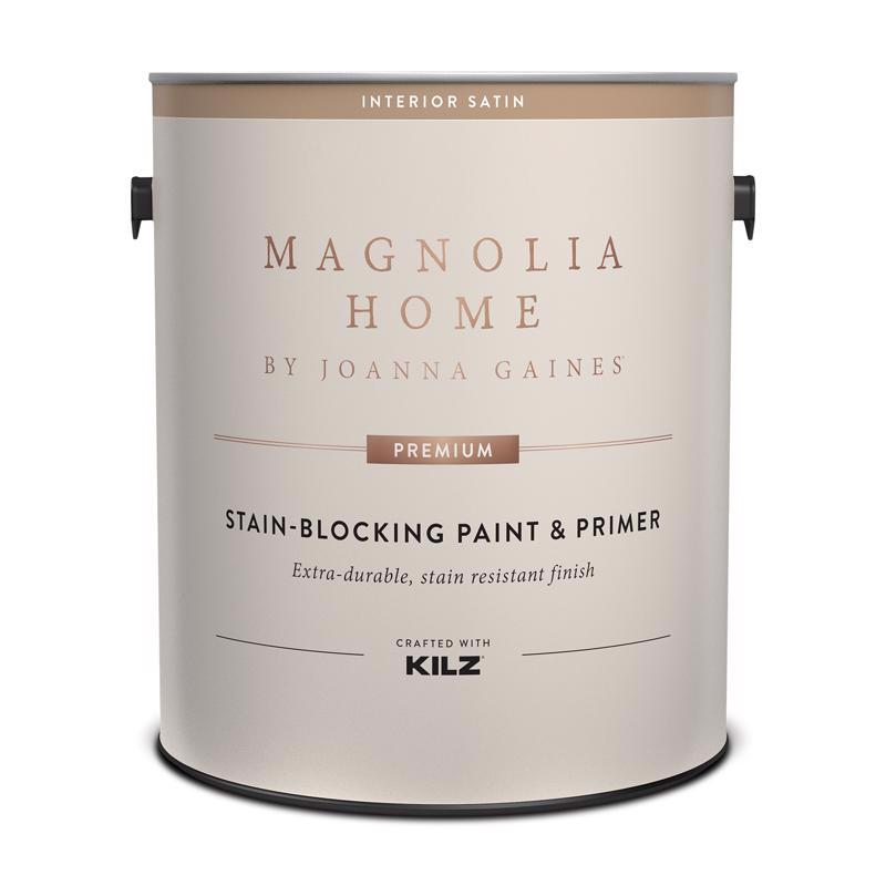 Magnolia Home by Joanna Gaines Satin Tint Base Base 1 Paint and Primer Interior 1 gal, Pack of 4