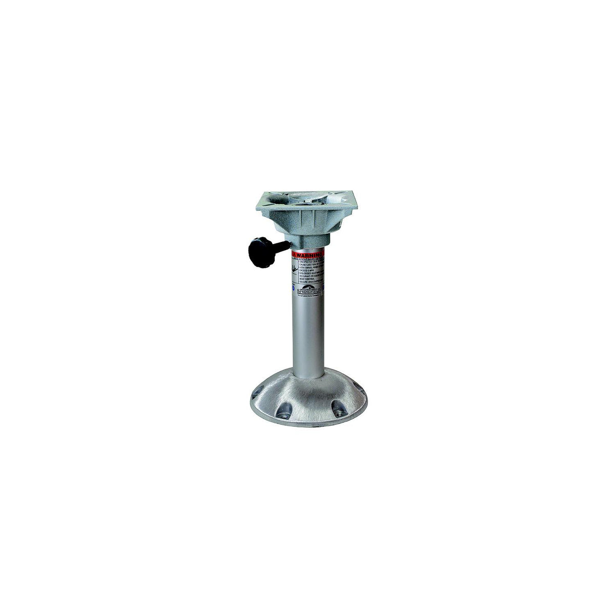 Springfield 2-3/8″ Series Explorer Fixed Height Package 15″ (Includes Pedestal, Base and Non-Locking Swivel)