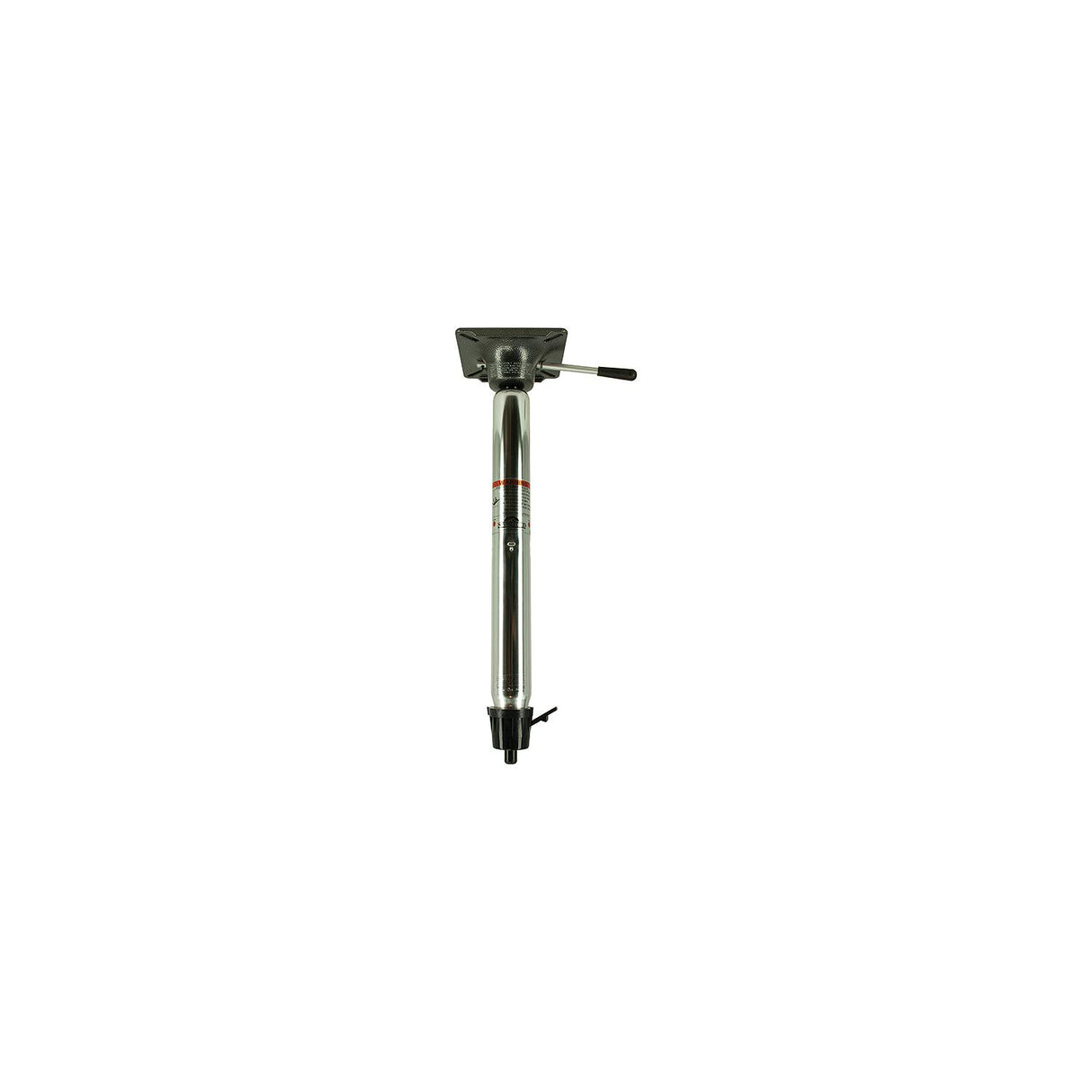 Springfield Taper-Lock 2-3/8″ Power-Rise Stand-Up Pedestal 22.5″ to 29.5″, Brite Dip Finish