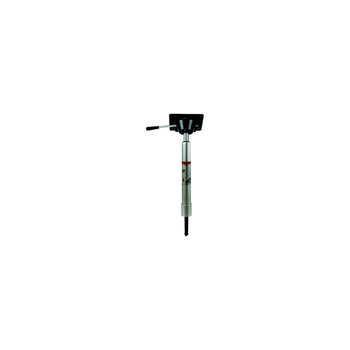 Springfield KingPin Power-Rise Stand-Up Pedestal 22.5″ to 29.5″, Anodized Finish