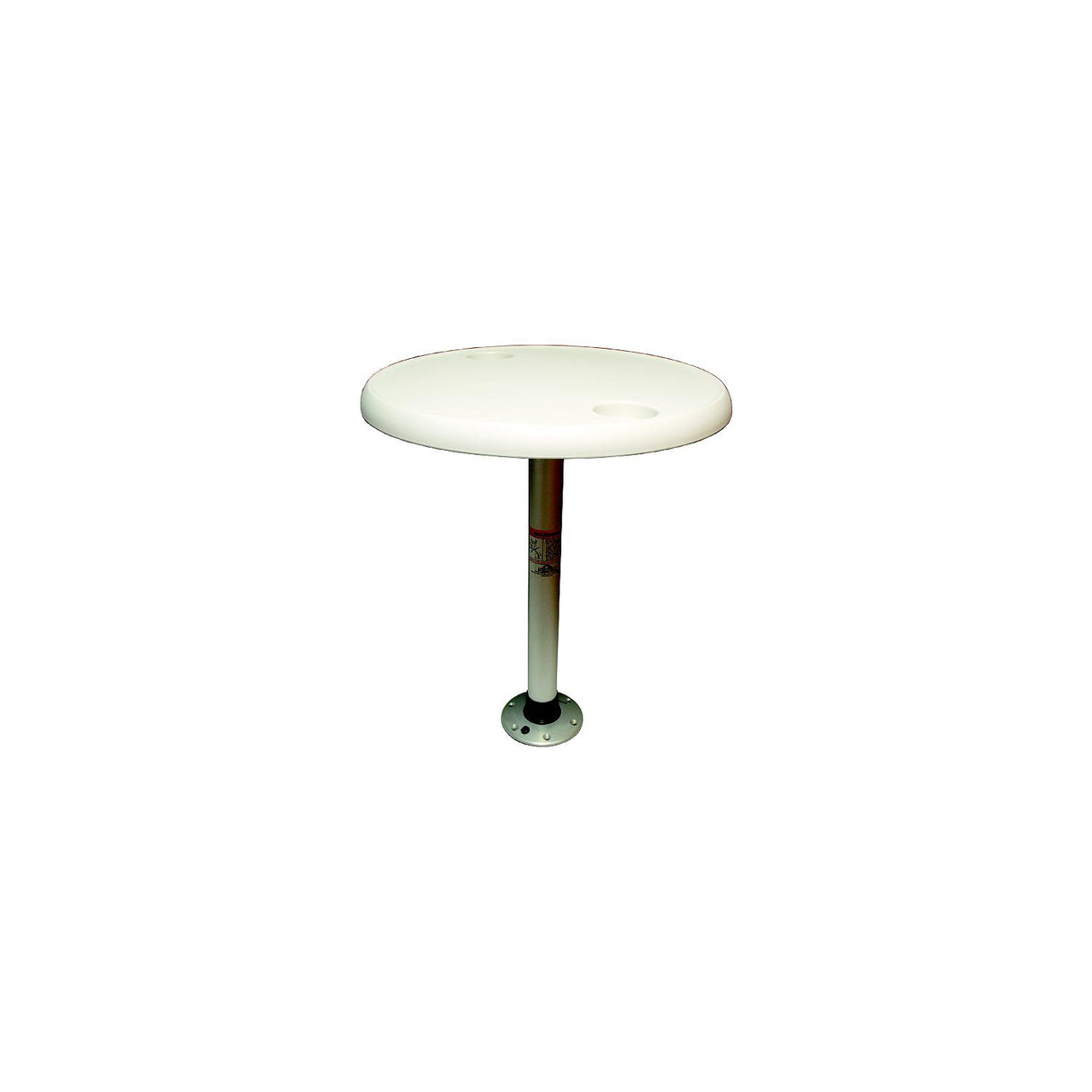 Springfield Thread-Lock 24″ Round Table Package W/O Umbrella Socket (Includes Pedestal Set and Table Top)
