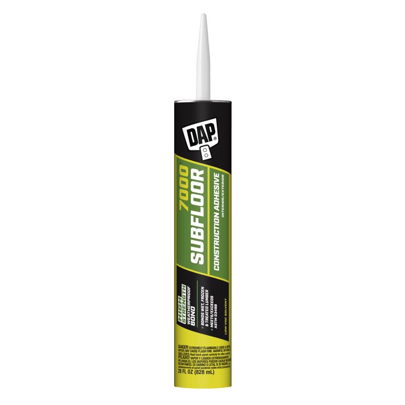 DAP 7000 Subfloor Subfloor Adhesive 28 oz, Pack of 12