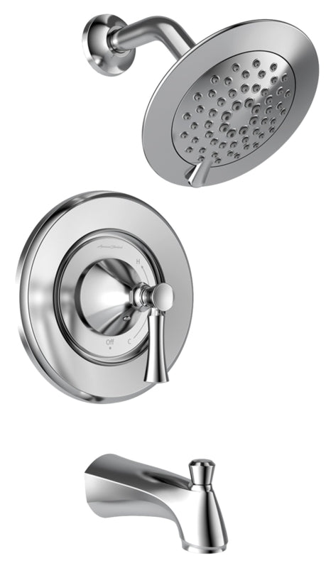 American Standard Chancellor Series 7022502.002 Tub and Shower Valve Trim Kit, Multi-Function Showerhead, 1.8 gpm Tub