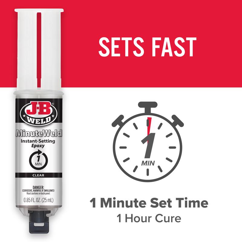 J-B Weld MinuteWeld High Strength Automotive Epoxy Gel 0.85 oz
