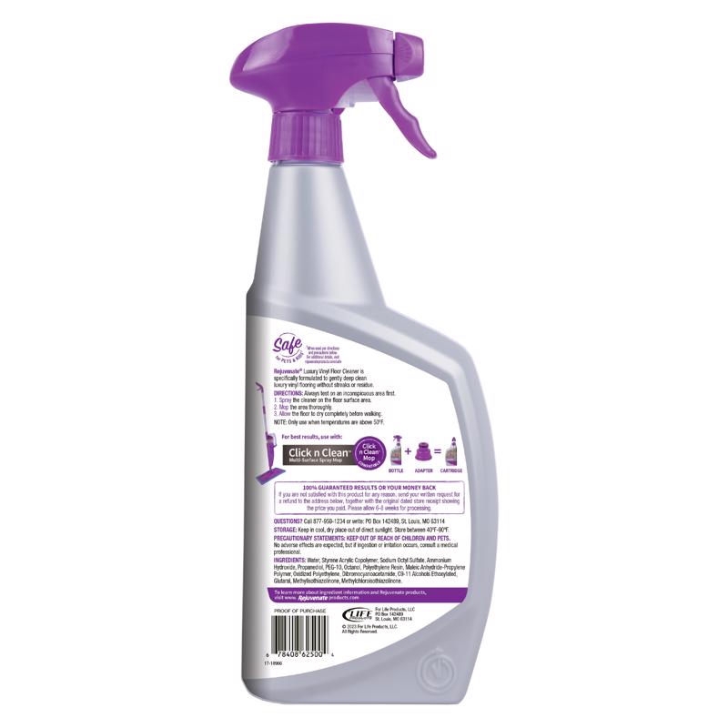 Rejuvenate Luxury Vinyl Floor Cleaner Liquid 32 oz, Pack of 6