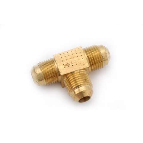 Anderson Metals 1/2 in. Male Flare in. X 1/2 in. D Male Flare Brass Tee