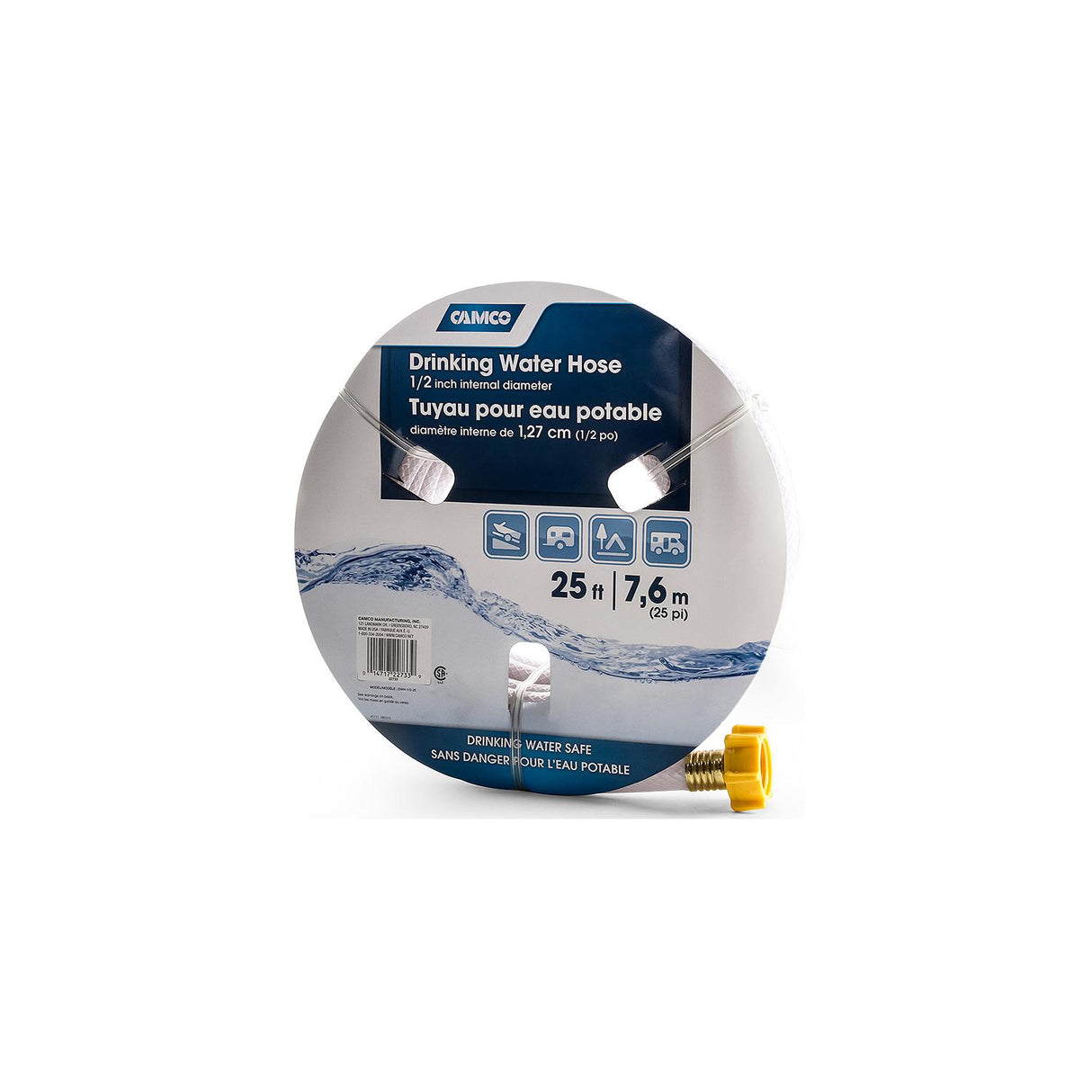 Camco 22733 TastePURE Drinking Water Hose 1/2″ x 25'L