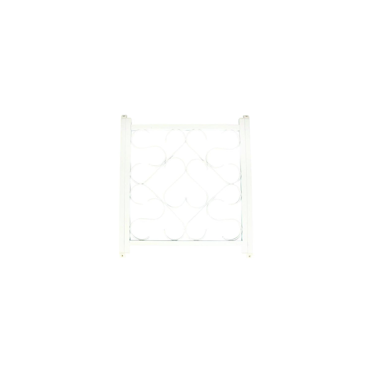 Camco Screen Door Push Bar and Deluxe Grille, White