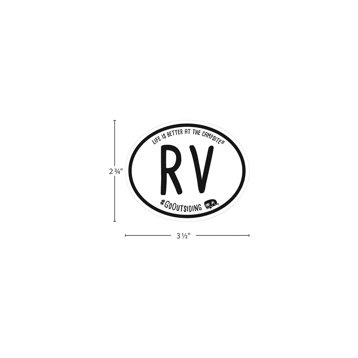 Camco 53252 Decorative Decal/Sticker, RV Destination