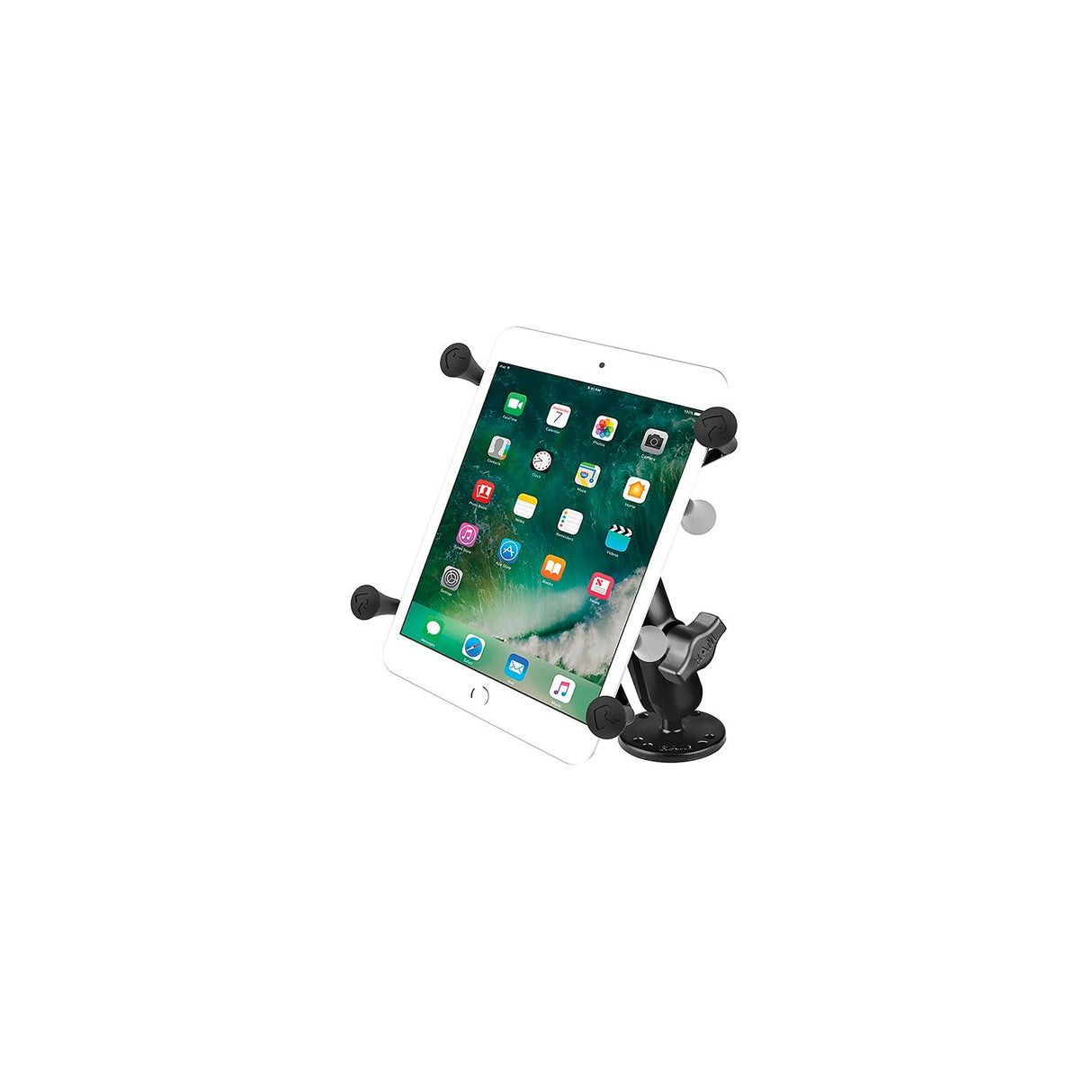 RAM Flat Surface Mount with Universal X-Grip Cradle with 1 Ball for 7″ Tablets