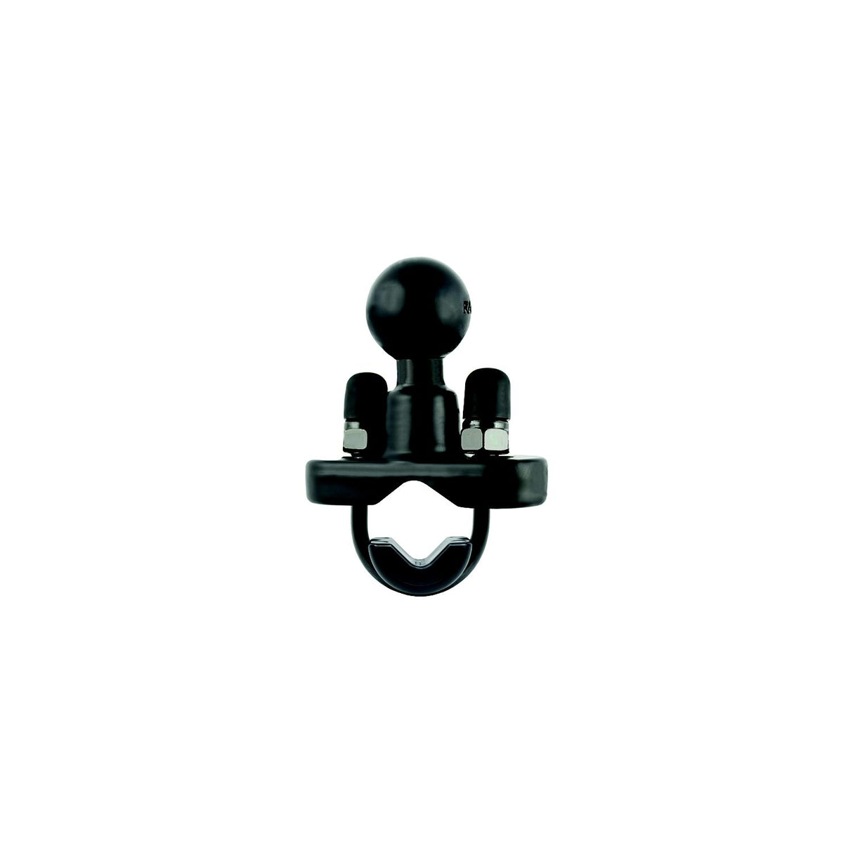 RAM Rail Base with Zinc Coated U-Bolt & 1 Ball for Rails from 0.5″ to 1.25″ in Diameter