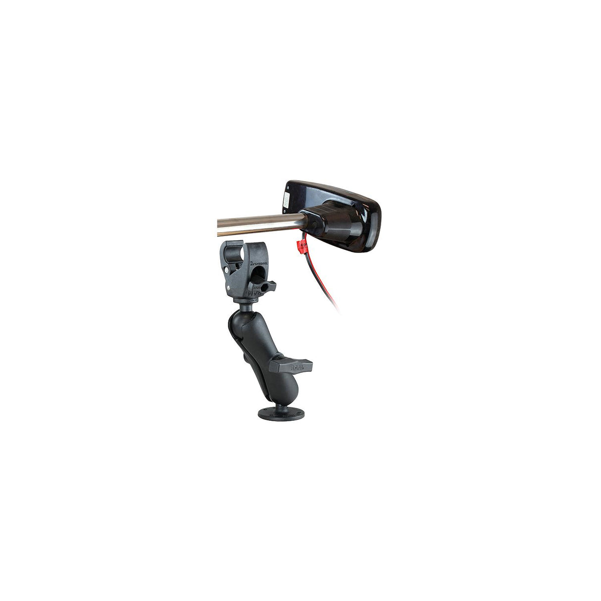 RAM Tough Claw Base W/Double Socket Arm And 1.5″ Round Base Adapter