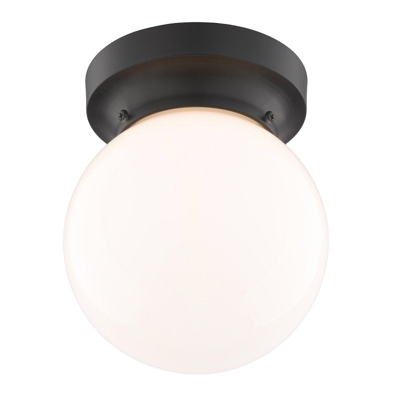 Boston Harbor OG24005 Ceiling Light, 1-Lamp, Matte Black Fixture