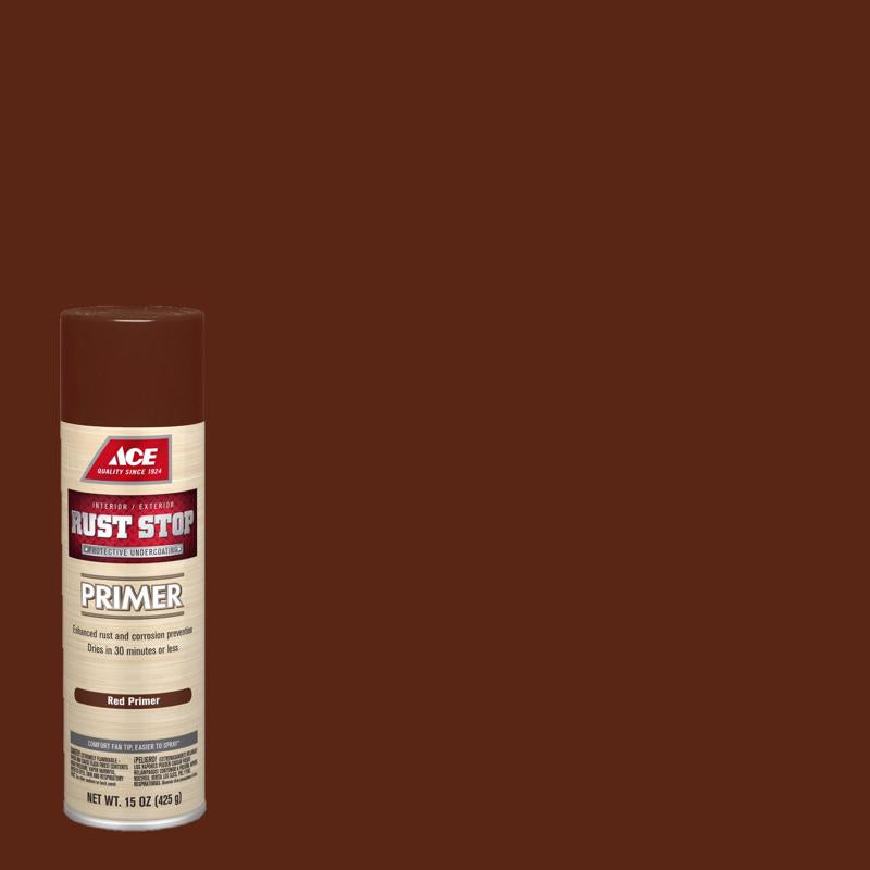 Ace Rust Stop Red Spray Primer 15 oz, Pack of 6