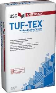 USG 540901 Wall and Ceiling Texture, Powder, Low to Odorless, Gray/Off-White, 50 lb