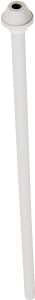 Plumb Pak PP70-6 Toilet Supply Tube, 3/8 in Inlet, Compression Inlet, Polybutylene Tubing, 20 in L