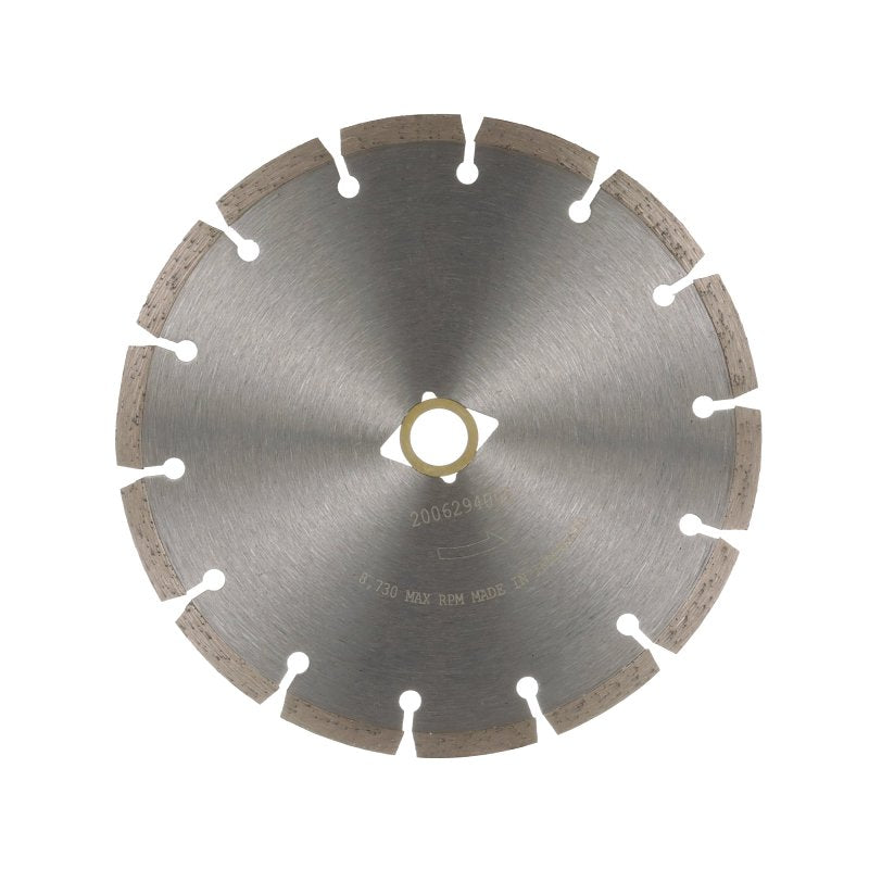 Norton Clipper Classic 07660702786 General-Purpose Dry Segmented Portable Blade, 1.376 in L, 7 in W, Diamond