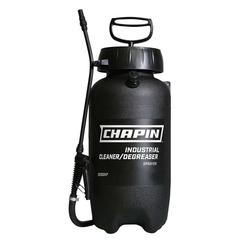 Chapin 22350XP Compression Sprayer, 2 gal Tank, Poly Tank, 42 in L Hose, Black
