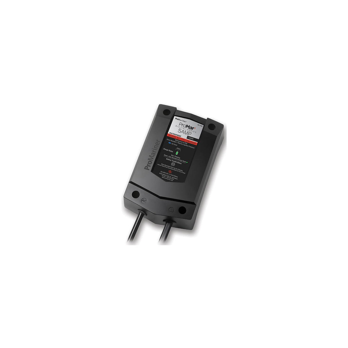 ProMariner 31510 Promar1 DS Series Marine Battery Charger, 10Amp / 2 Bank