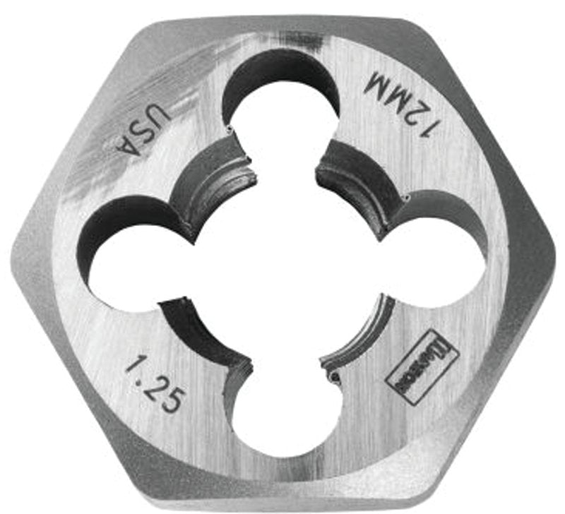 Irwin Hanson 9740 Metric Die, M10-1.5 Thread, Right Hand Thread, HCS