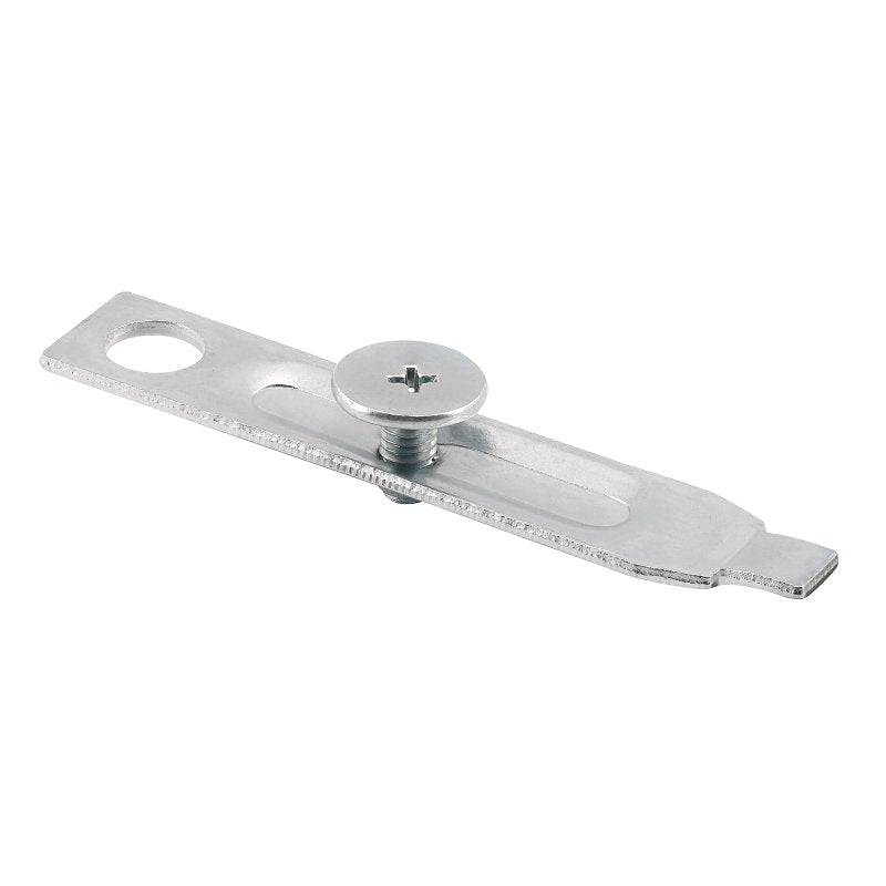 Prime-Line N 6823 Adjustable Bi-Fold Door Top Pivot Bracket, Steel, Silver, For: 5/8 in Wide Track