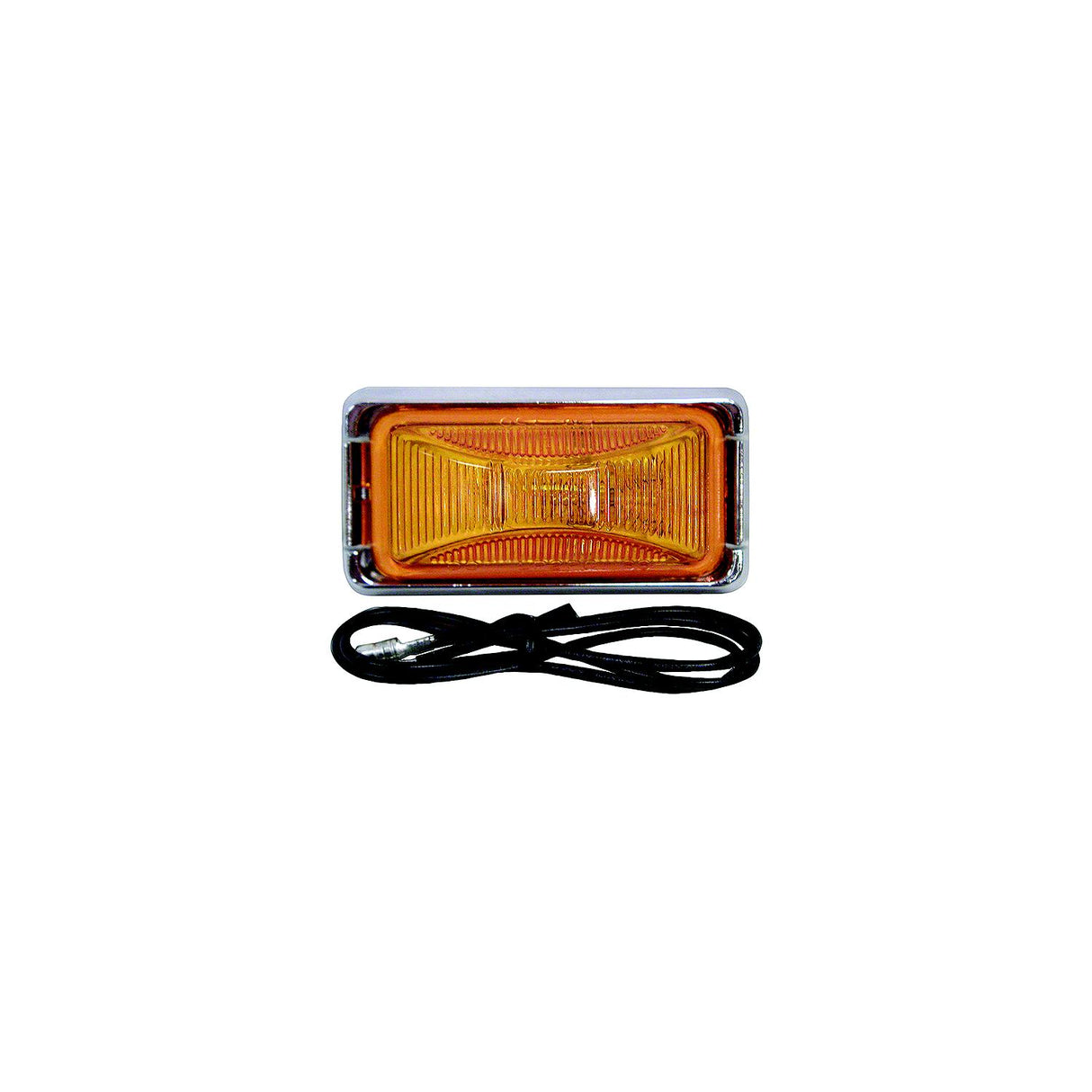 Anderson V203KA LED Sealed Clearance/ Side Marker Light Assembly w/Black Bracket, Amber