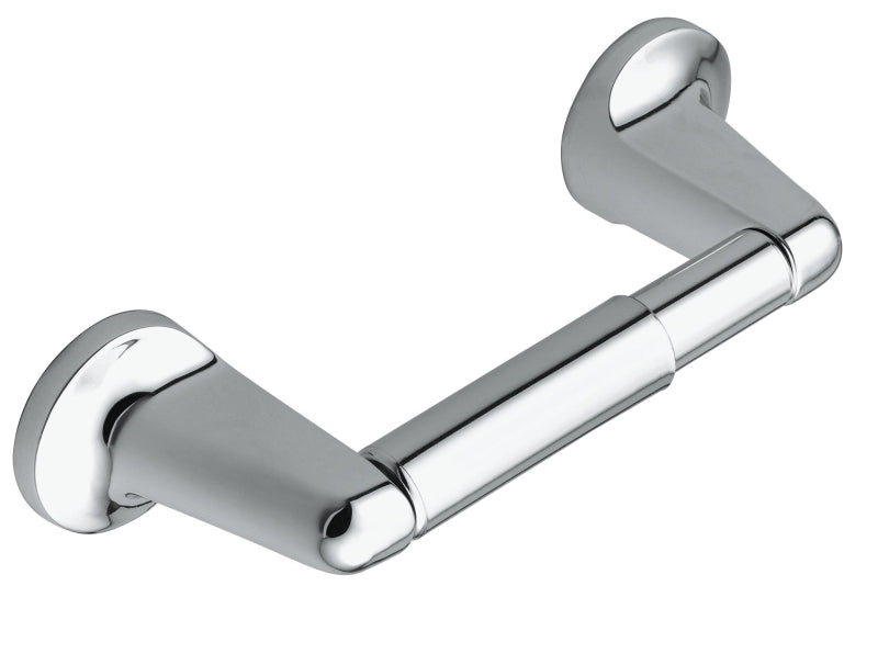 Moen 5808CH Toilet Paper Holder, Zinc, Includes: Stamped Steel Mount Bracket, Template and Mount Hardwares