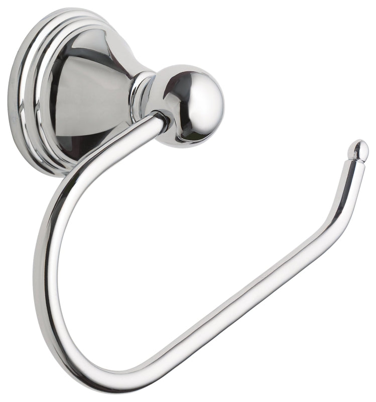 Moen DN8408CH Toilet Paper Holder, Includes: Stamped Steel Mount Bracket, Template and Mount Hardwares