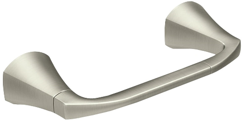 Moen Lindor Series MY8708BN Pivoting Paper Holder, Zinc, Brushed Nickel, Wall