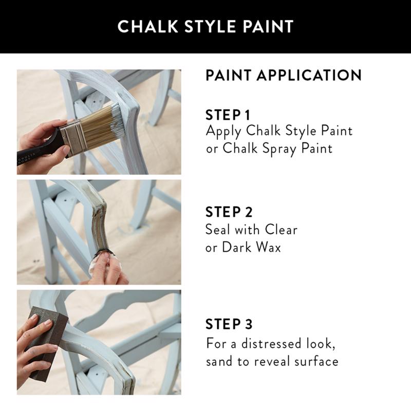 Magnolia Home by Joanna Gaines KILZ Flat Chalk Finish Tint Base Base 1 Furniture Paint Interior 1 qt, Pack of 6