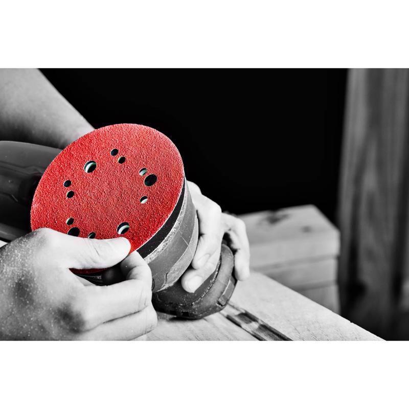 Diablo 5 in. Ceramic Blend Hook and Lock Sanding Disc 40 Grit Ultra Coarse 15 pk
