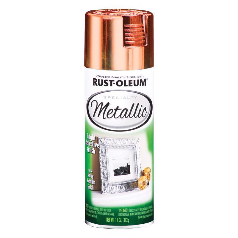 Rust-Oleum Specialty Metallic Copper Spray Paint 11 oz, Pack of 6