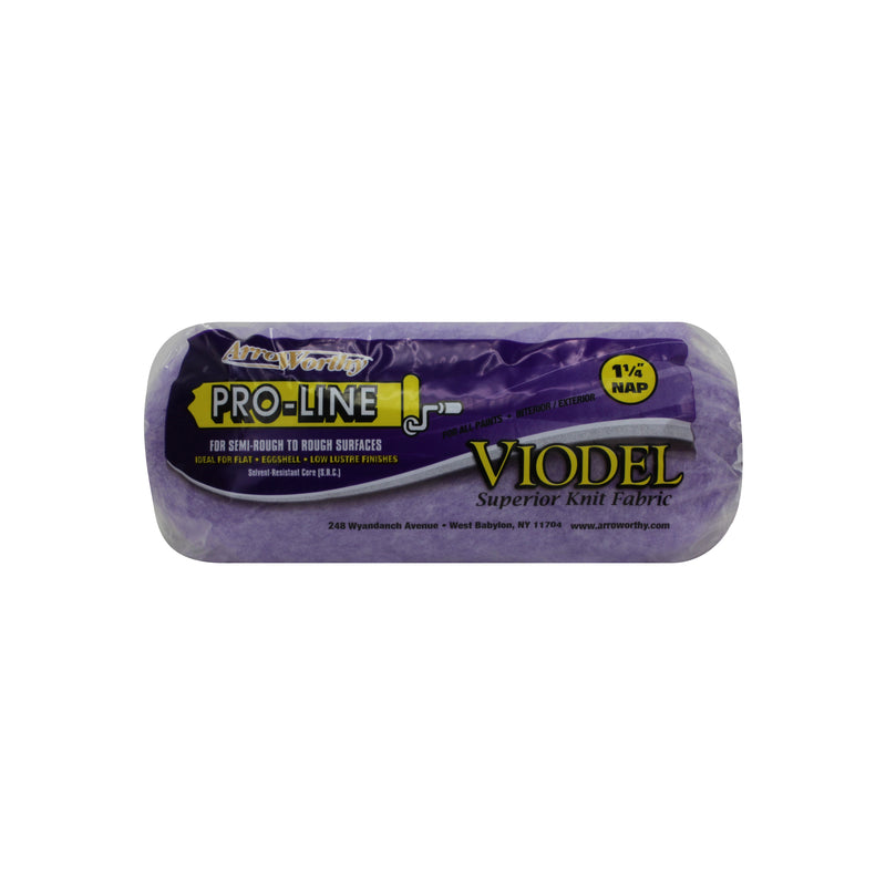 ArroWorthy Pro-Line Polyester Fabric 9 in. W X 1-1/4 in. Paint Roller Cover 1 pk, Pack of 25