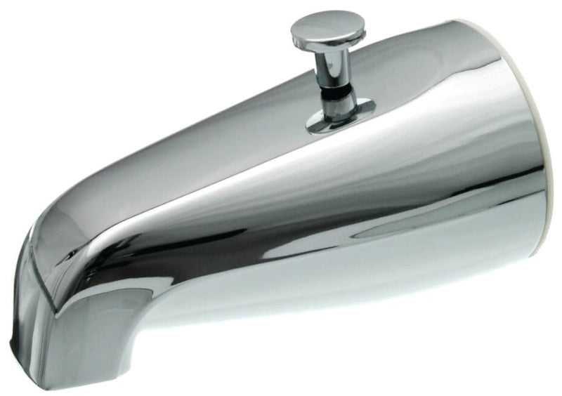 Danco 80765 Tub Spout with Diverter, Metal, Chrome Plated