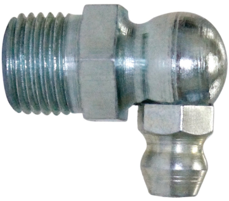 LubriMatic 11-113 90 deg Grease Fitting, 1/4-28, Threaded