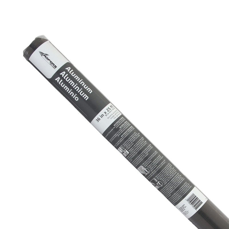 Adfors 13205 Screen Wire, 25 ft L, 36 in W, Aluminum, Charcoal