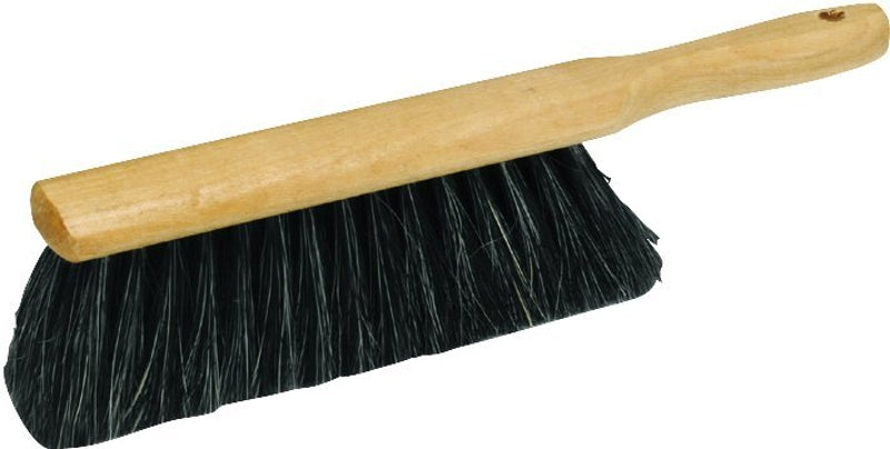 Marshalltown Premier Line Series 6519 Beaver Tail Counter Duster, 13-1/2 in OAL, Tampico Bristle, Black Bristle