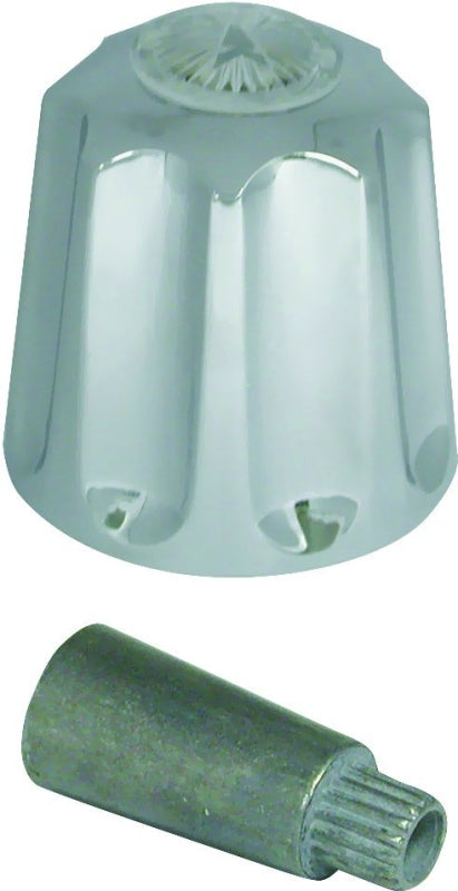 Danco 88861 Multi-Fit Diverter Handle, Zinc, Chrome-Plated, For: Gerber Single Handle Tub/Shower Faucets