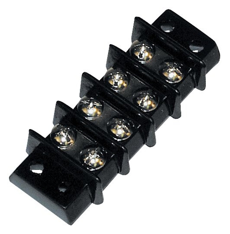 Calterm 08452 Junction Block, 600 V, 30 A, 4-Row