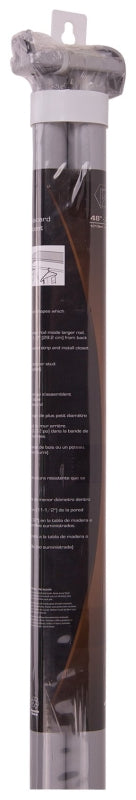 ProSource 21014ZCX-PS Adjustable Closet Rod, 48 to 72 in L, Steel, Silver