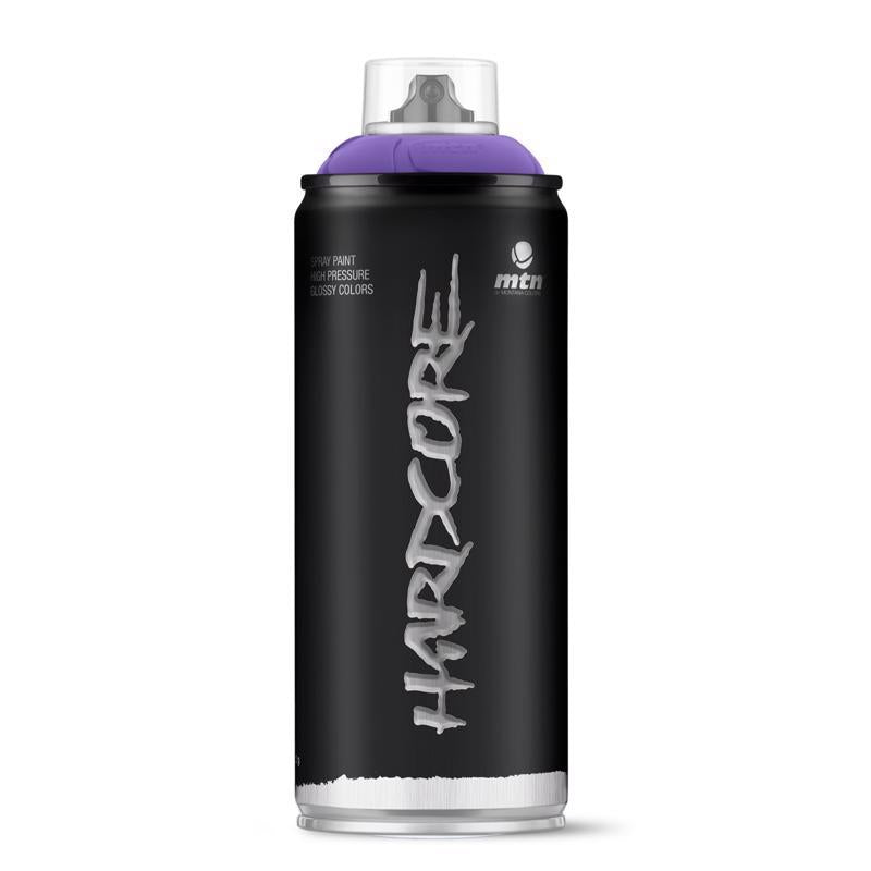 MTN Hardcore Gloss Anonymous Violet Spray Paint 11 oz, Pack of 6