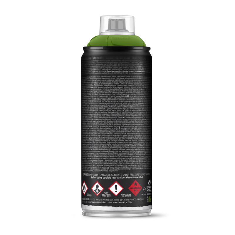 MTN Hardcore Gloss Valley Green Spray Paint 11 oz, Pack of 6