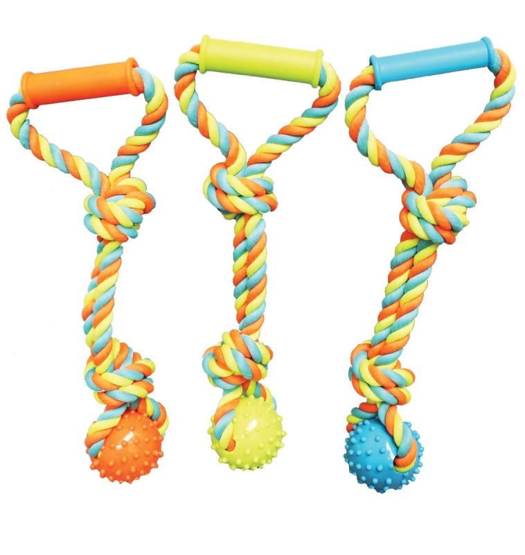 Chomper WB15520 Dog Toy, Tug Spike Ball, TPR