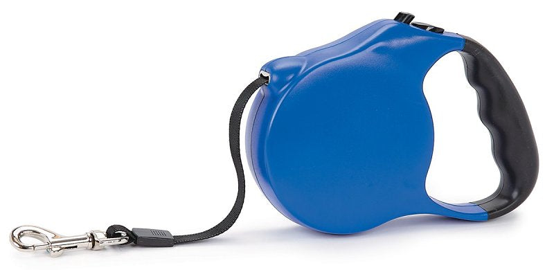 Casual Canine 11612 16 19 Belted Retractable Lead, 16 ft L, Blue, Large