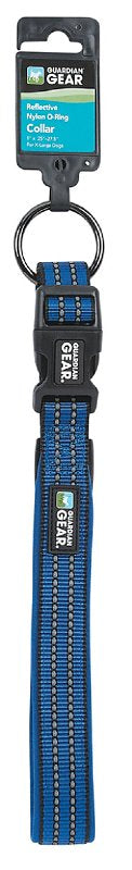 Guardian Gear ZA0006 16 19 Dog Collar, O-Ring Link, 16 to 19 in L Collar, Nylon, Royal Blue