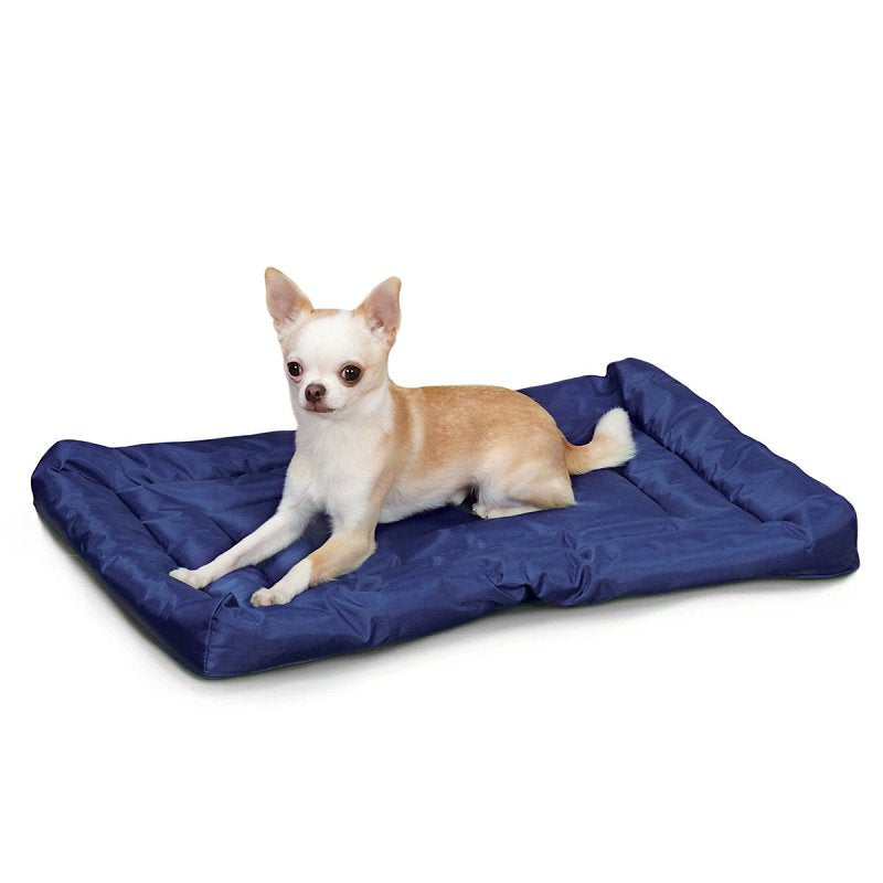 Slumber Pet ZA210 24 19 Dog Bed, 24 in L, 19 in W, Nylon Cover, Royal Blue