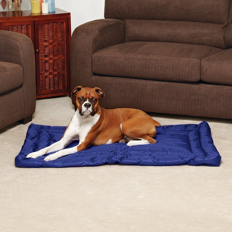 Slumber Pet ZA210 48 19 Dog Bed, 48 in L, 19 in W, Nylon Cover, Royal Blue